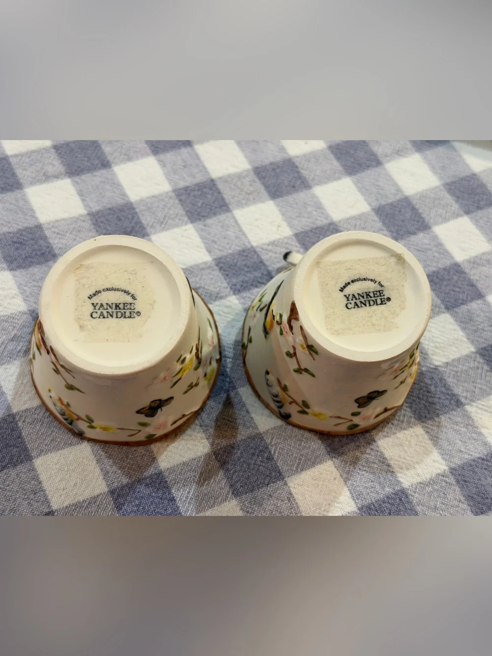 Vintage Yankee Candle Ceramic Votive (Set of 2)